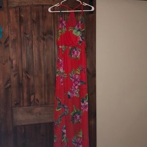 Long floral dress